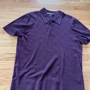 Mr. Turk "Cezar Polo" Wine/Berry color XL